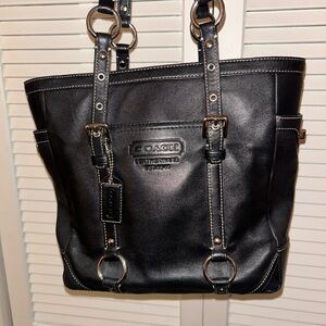 Coach y2k black bag. Perfect condition